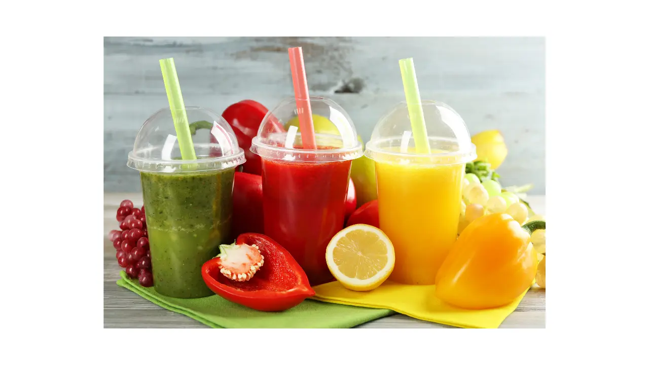 Healthy juice in monsoon