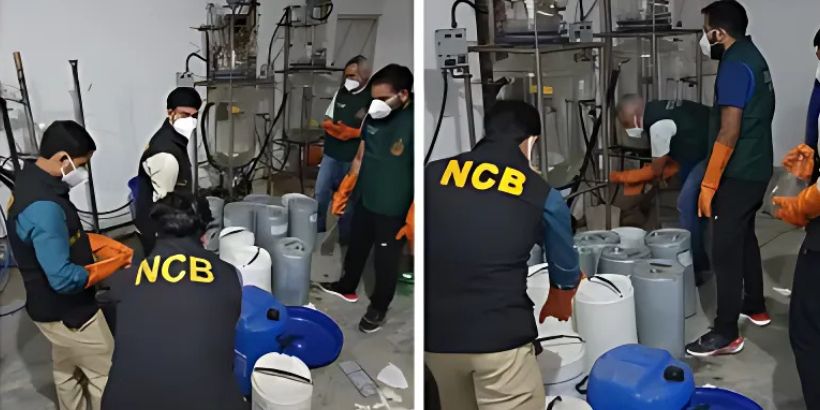 NCB busts a meth drug lab in Delhi-NCR; 95 kg of drugs seized