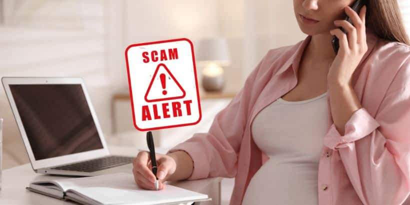 Pregnancy job scam