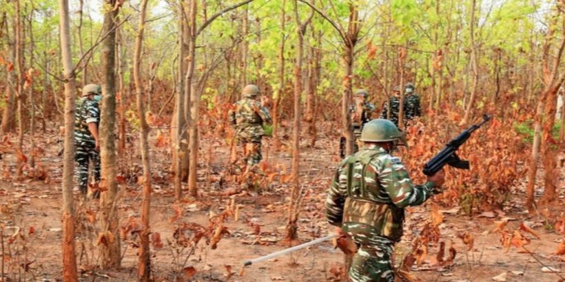 DRG jawans kill Naxalites