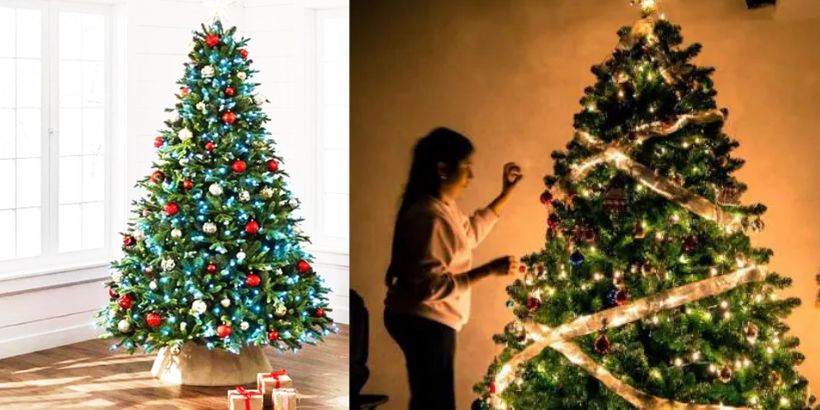 The tradition of decorating the Christmas tree started from here,