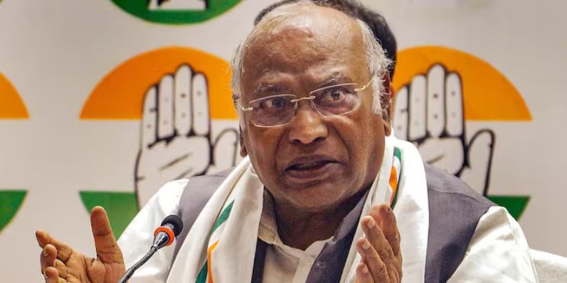 Mallikarjun Kharge’s statement heats up politics, BJP calls it a mockery of Hindu faith