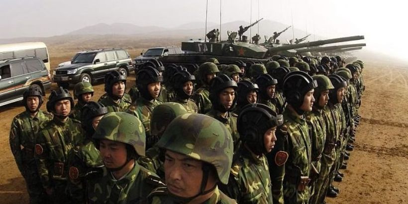 China army retreat