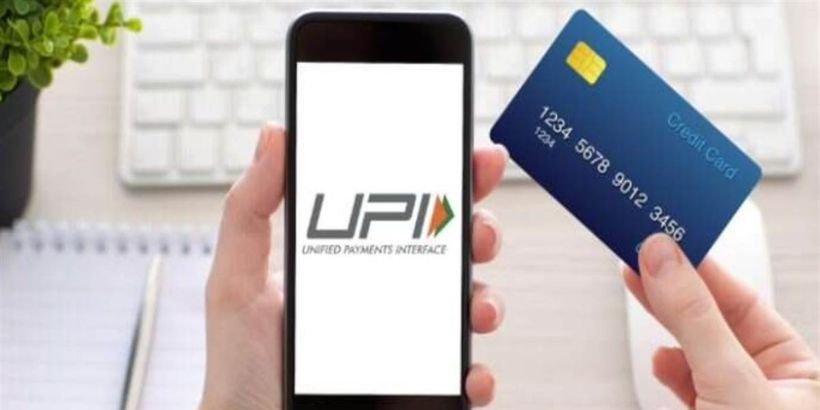 UPI payment with credit card