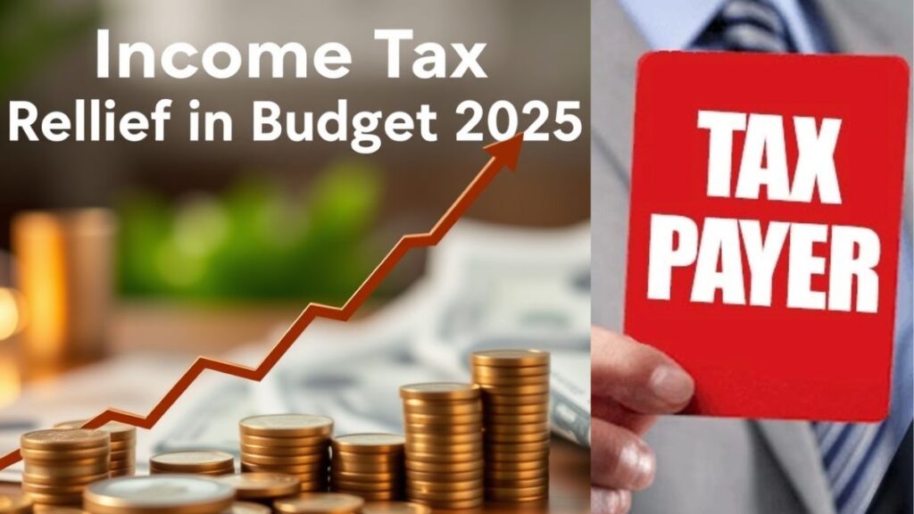 Income tax relief in budget
