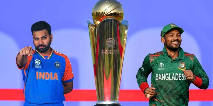 India defeated Bangladesh in Champions Trophy, Pakistan in shock, fearing elimination from the tournament