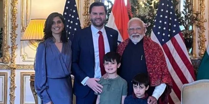 PM Modi Attends JD Vance's Son's Birthday