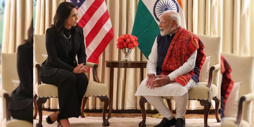 PM Modi meets US Intelligence Director Tulsi Gabbard