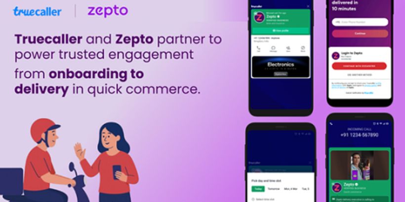 Truecaller Zepto partnership