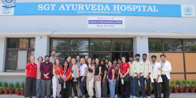 SGT University Hosts Transformative Exchange for Utah Tech Nursing Students Under Global Connects Initiative