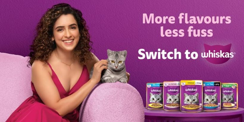 WHISKAS wet cat food