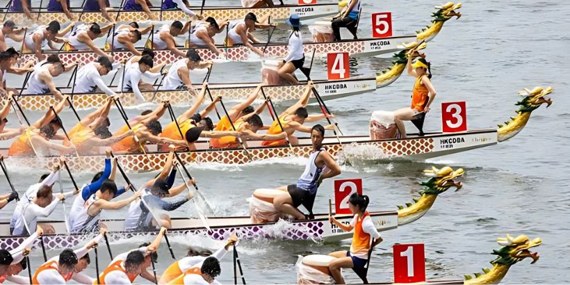 Paddles Up: Race into Hong Kong’s Dragon Boat Festival Join the Weeklong Festivities Against Victoria Harbour’s Iconic Skyline