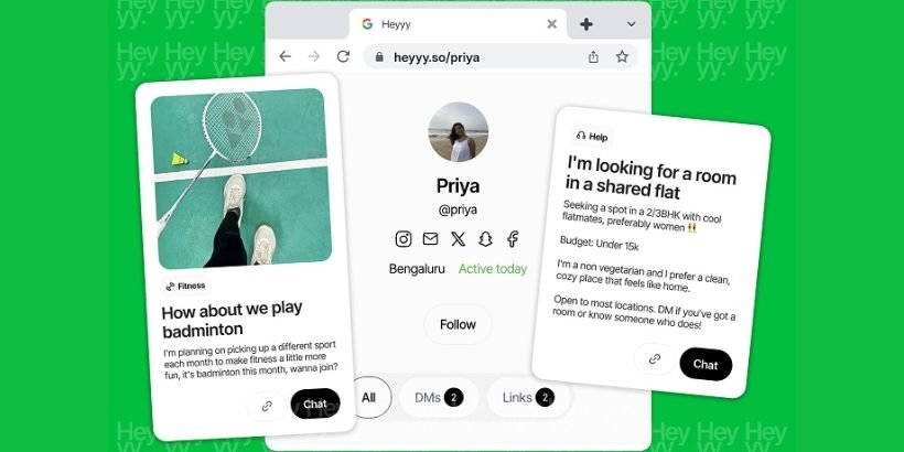 Aisle's founder launches Heyyy