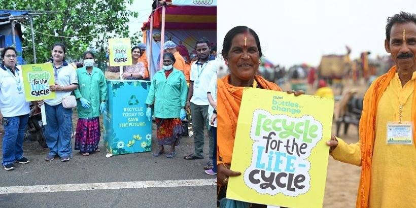 Bisleri’s ‘Bottles for Change’ Drives Plastic Circularity at Puri Rath Yatra 2025