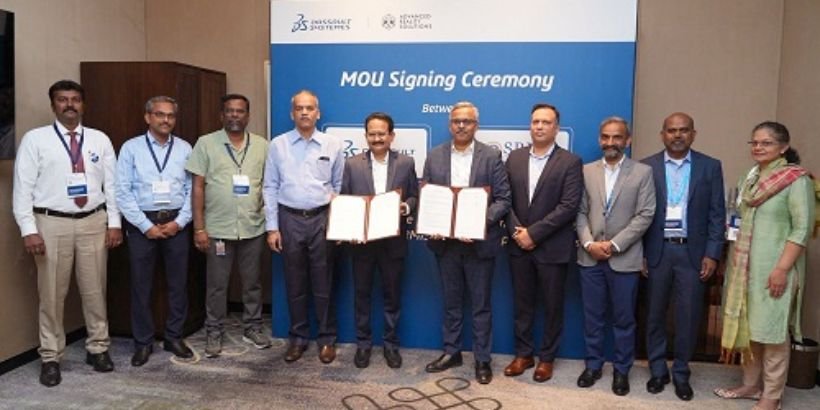 SRM Trichy and Dassault Systemes sign MoU