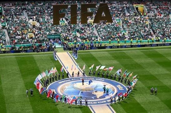 Fans celebrate during a FIFA World Cup 2026 match as the tournament captures global attention.